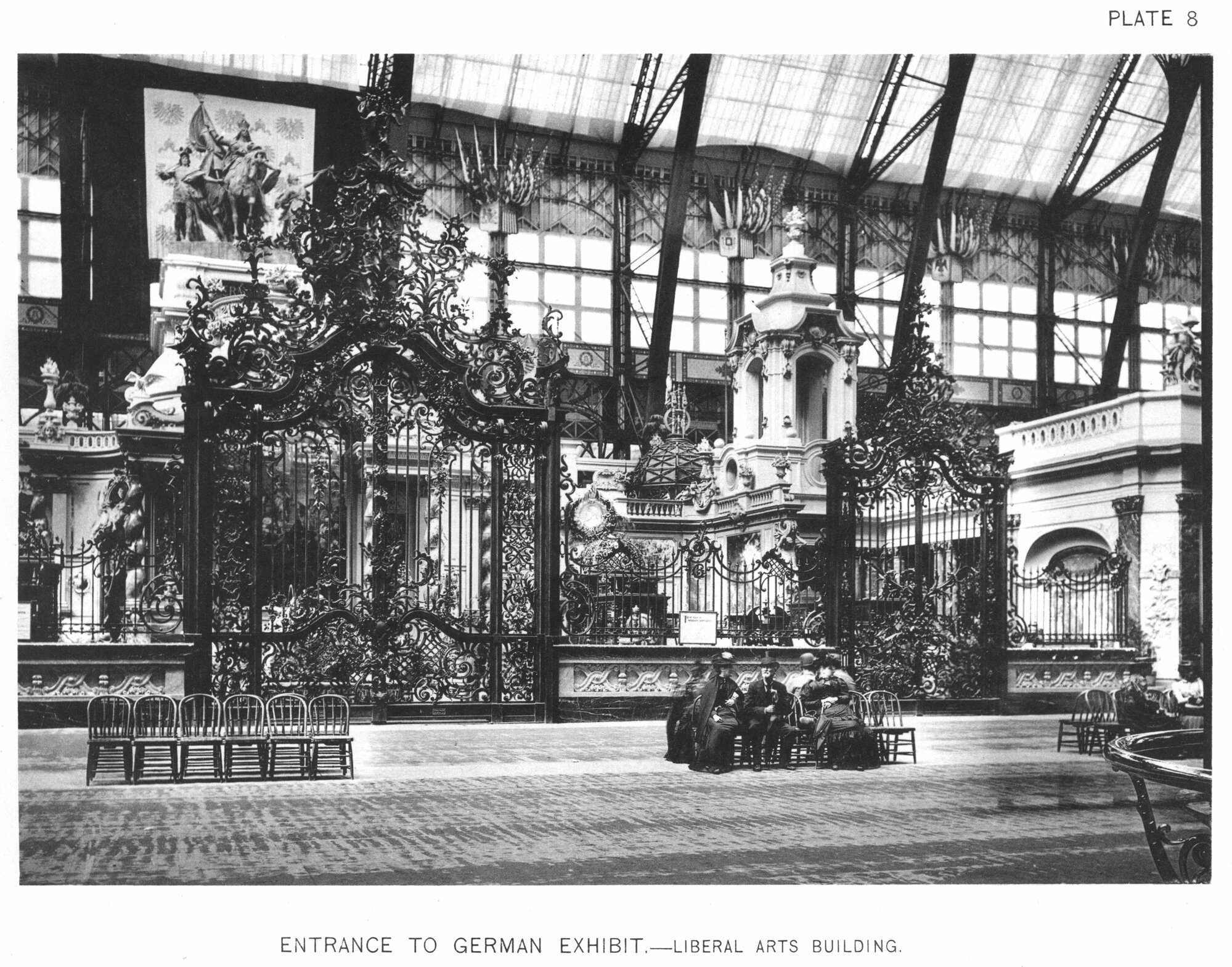 Entrance to German Exhibit - Liberal Arts Building