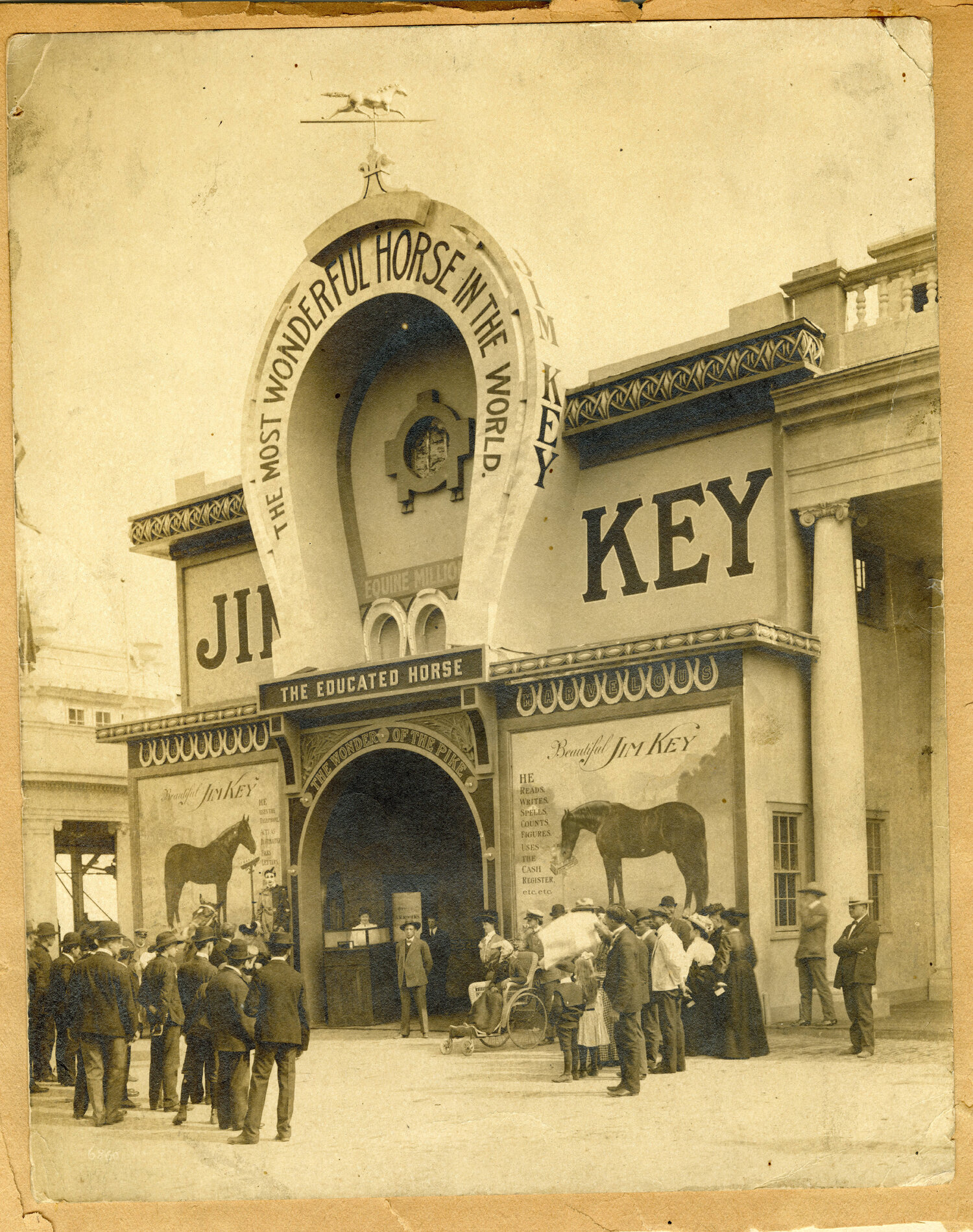 Beautiful Jim Key promotional entranceway