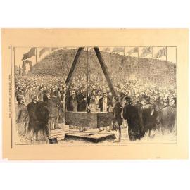 1879 Тhe laying of the Exhibition Building's foundation stone