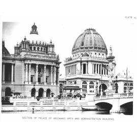 Section of Palace of Mechanic Arts and Administration Building