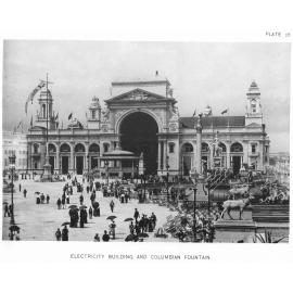 Electricity Building and Columbian Fountain