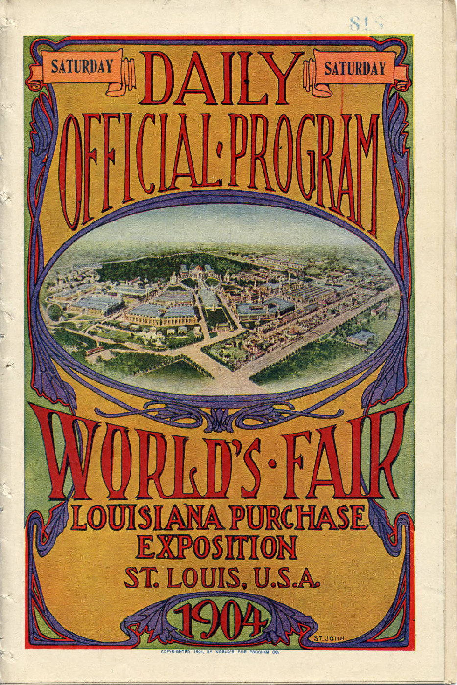 Program : Daily official program, World's Fair, Louisiana Purchase Exposition, St. Louis, 1904

http://rightsstatements.org/vocab/NoC-US/1.0/

https://cdm17210.contentdm.oclc.org/digital/collection/fair/id/12